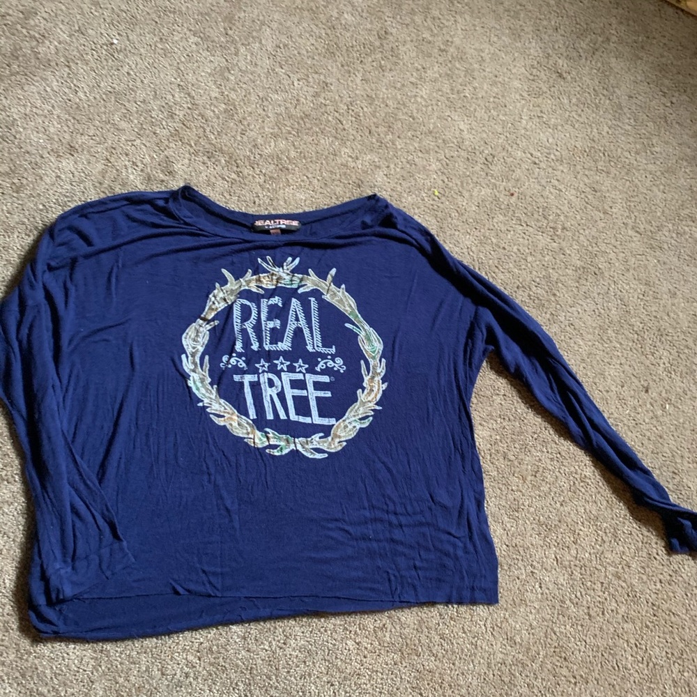 Real tree pajama top (D129)